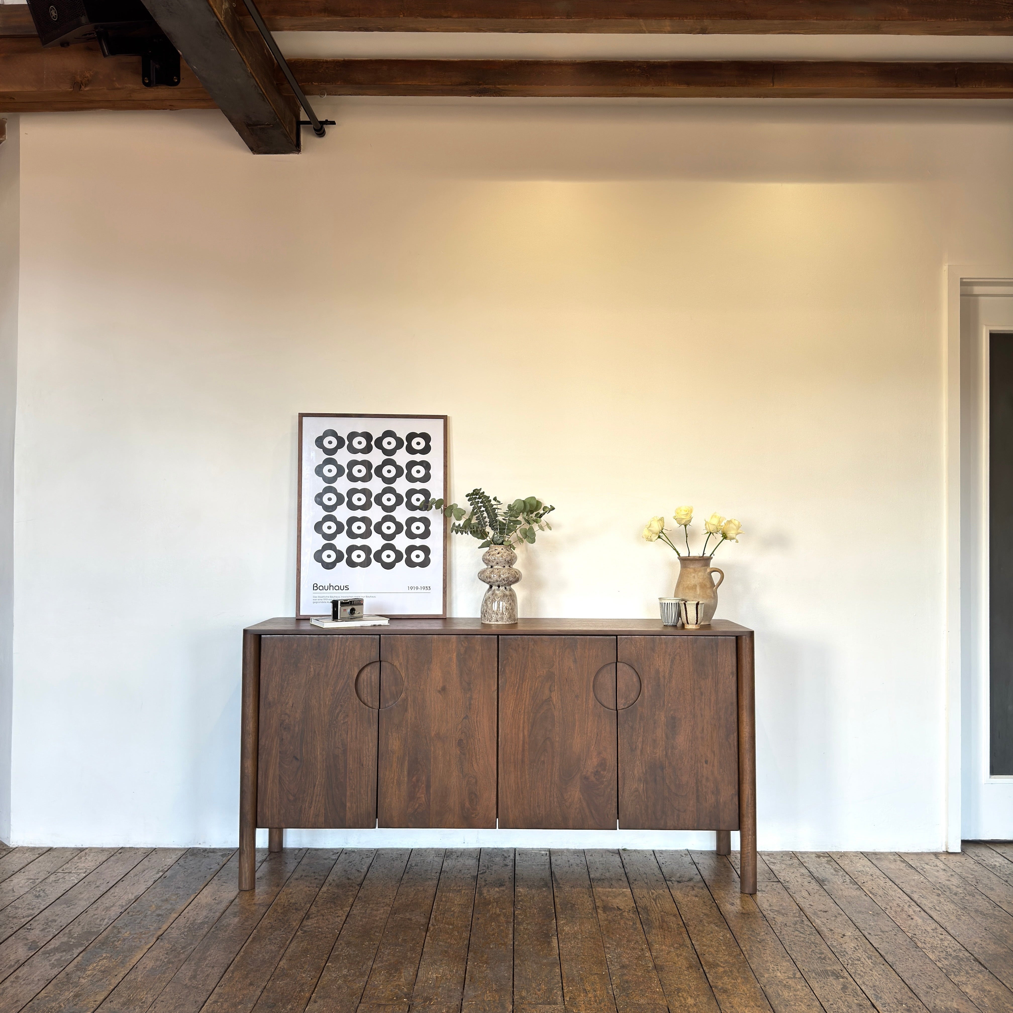 Sydney Solid Mango Wood Sideboard