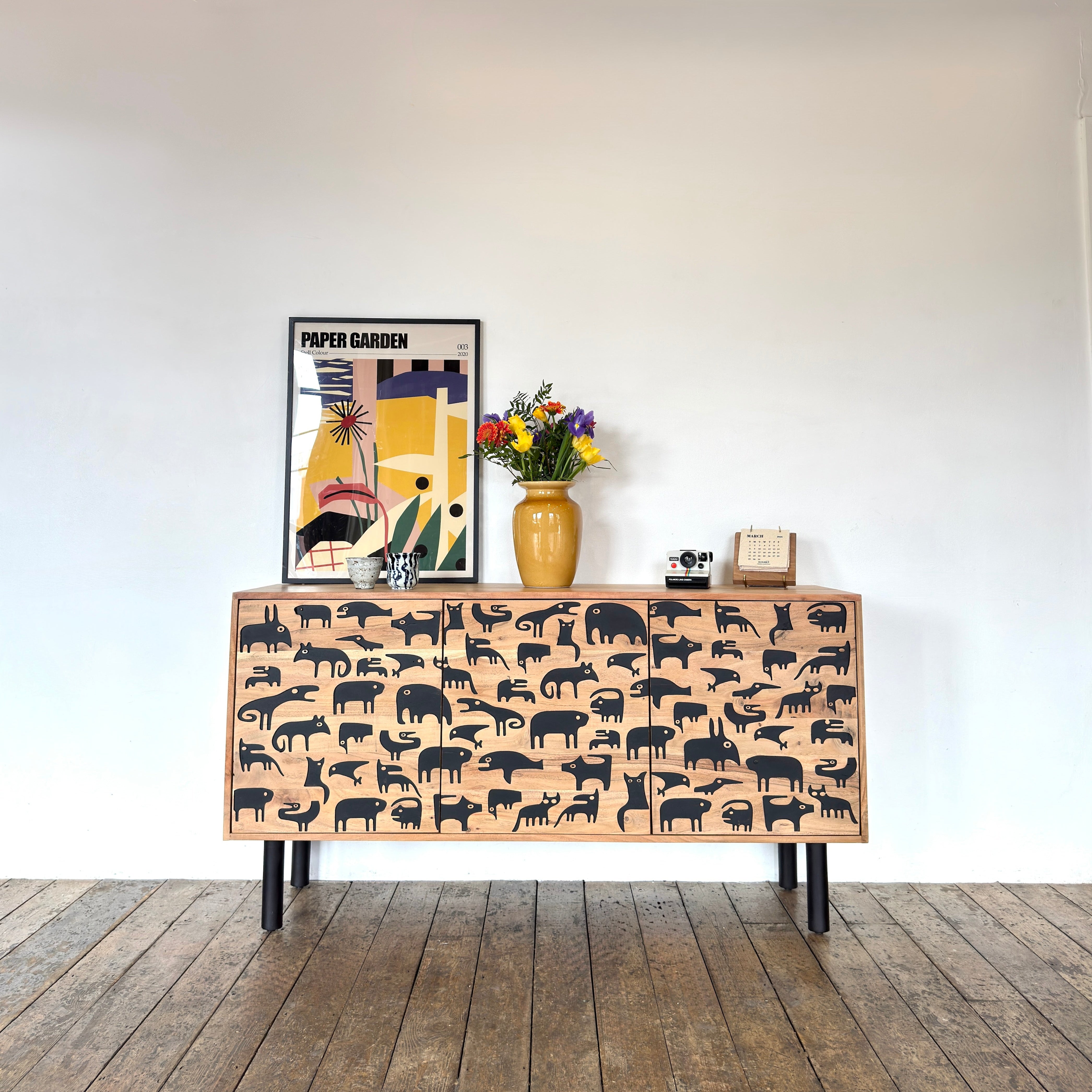 Savannah Solid Acacia Wood Large Sideboard
