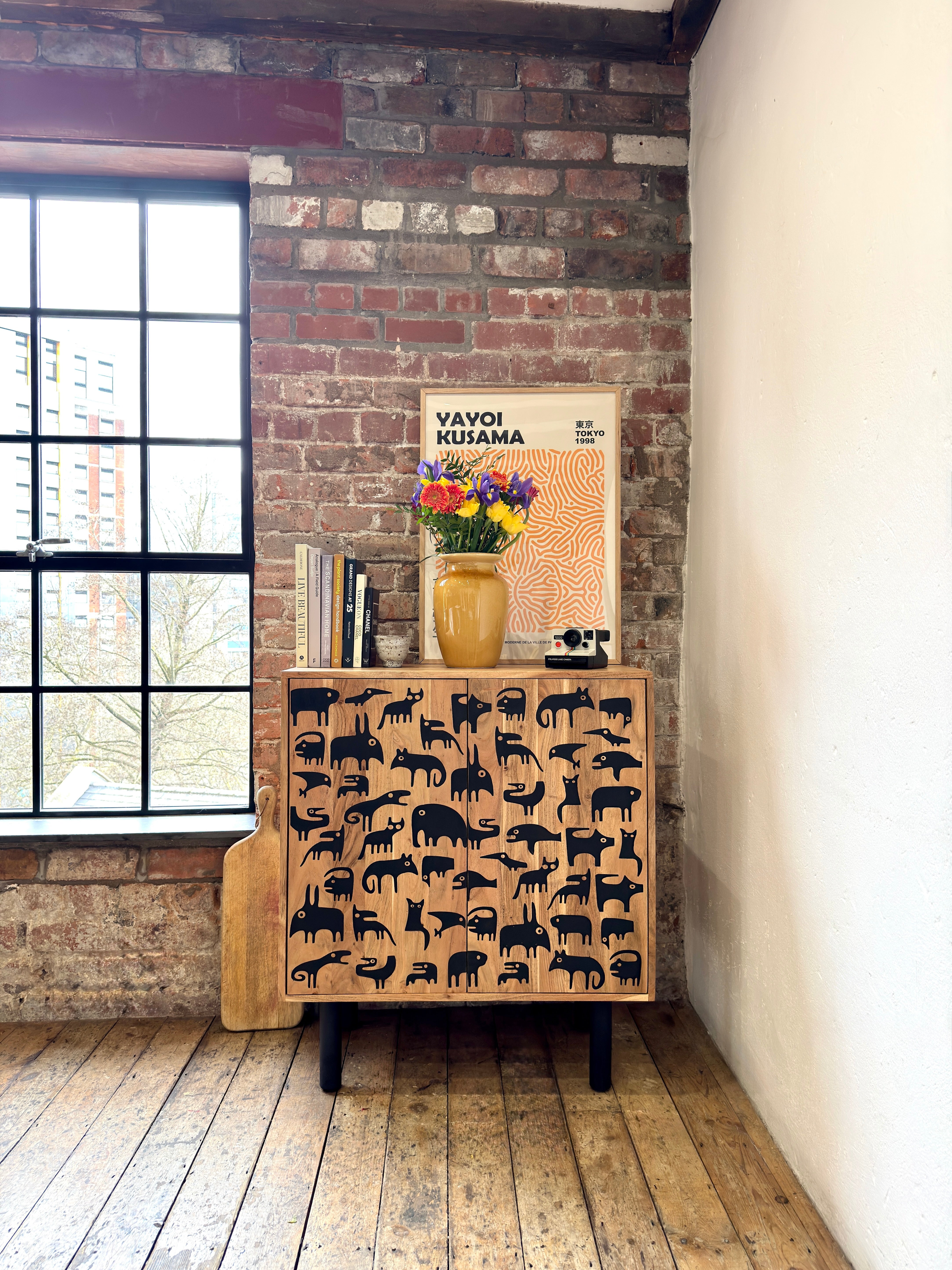Savannah Solid Acacia Wood Small Sideboard