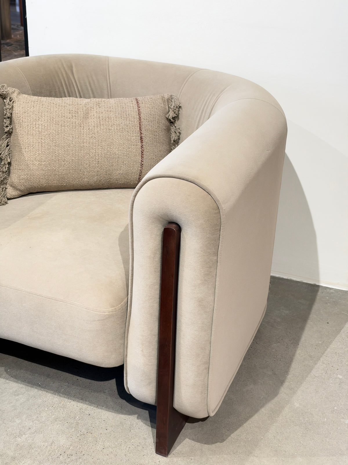 Stria Cushion in Natural 30 x 50cm