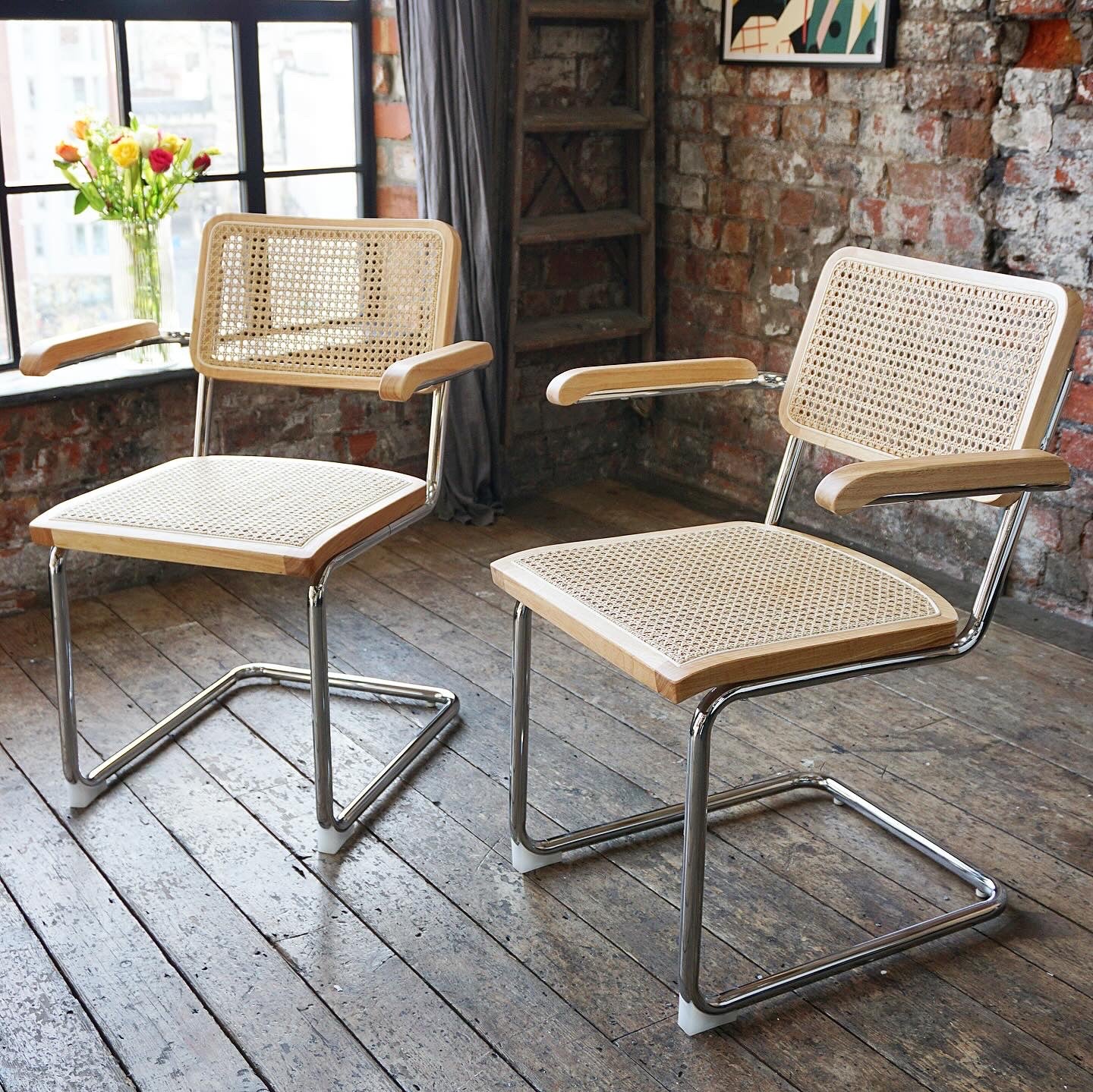 Brooklyn Rattan Chair with Arms (2pk)