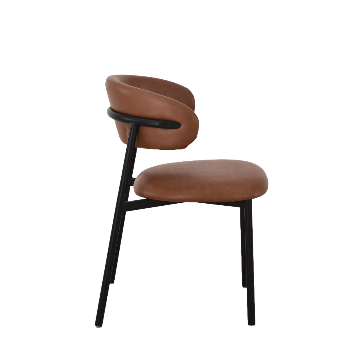 Yuki Dining Chair in Brown (2pk)