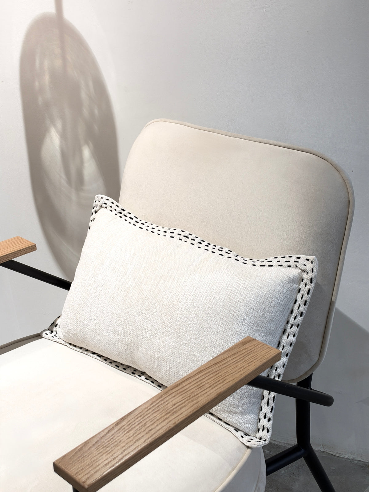 Ami Cushion in Ivory 30 x 50cm