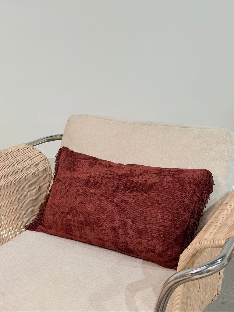 Roux Cushion in Red 30 x 50cm