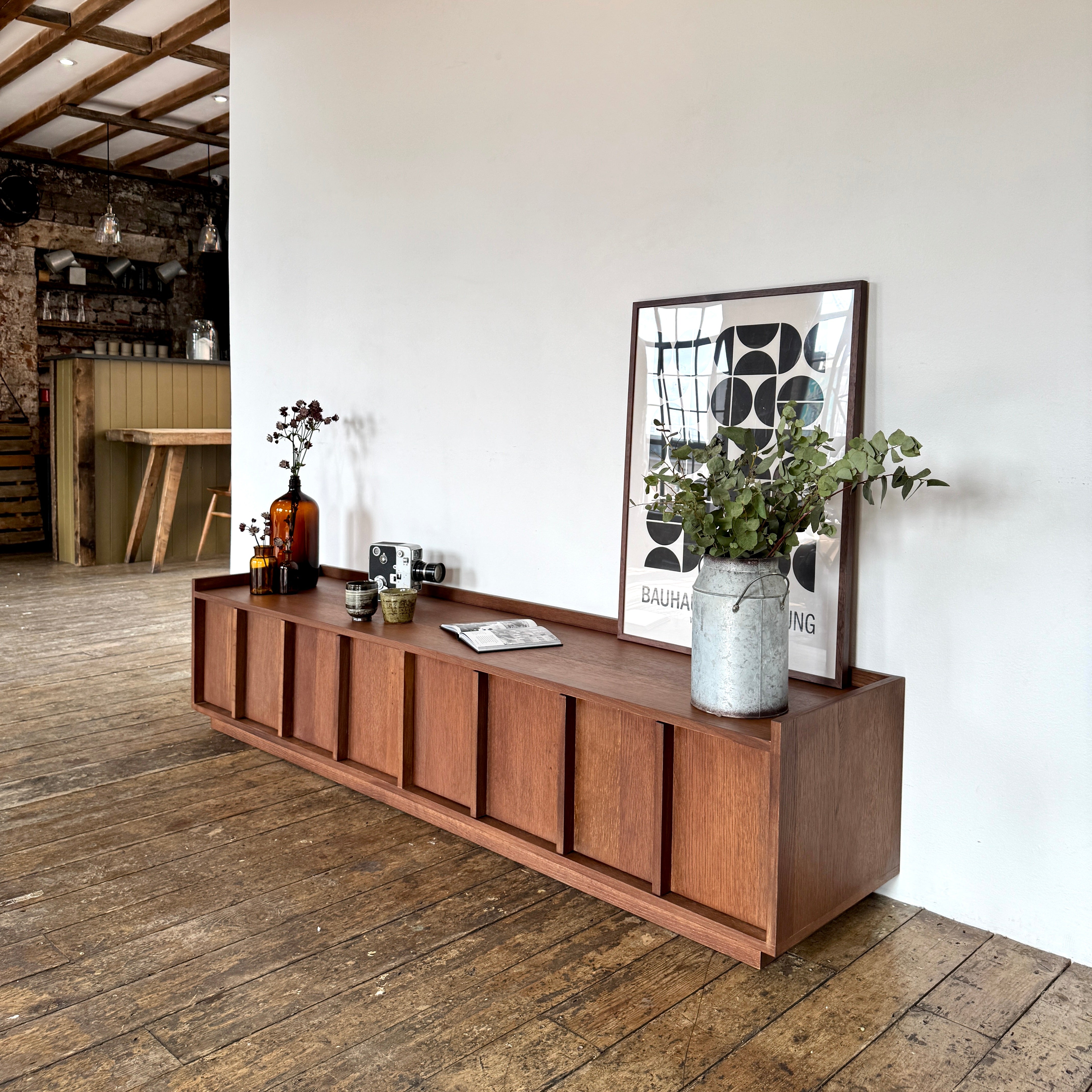 Kyoto Large TV Stand in Walnut