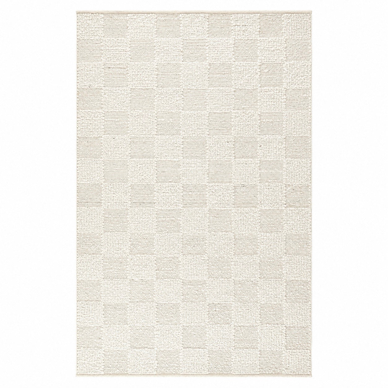 Horezu Handwoven Flat Weave Wool & Jute Rug in Natural & Ivory (2 Sizes)