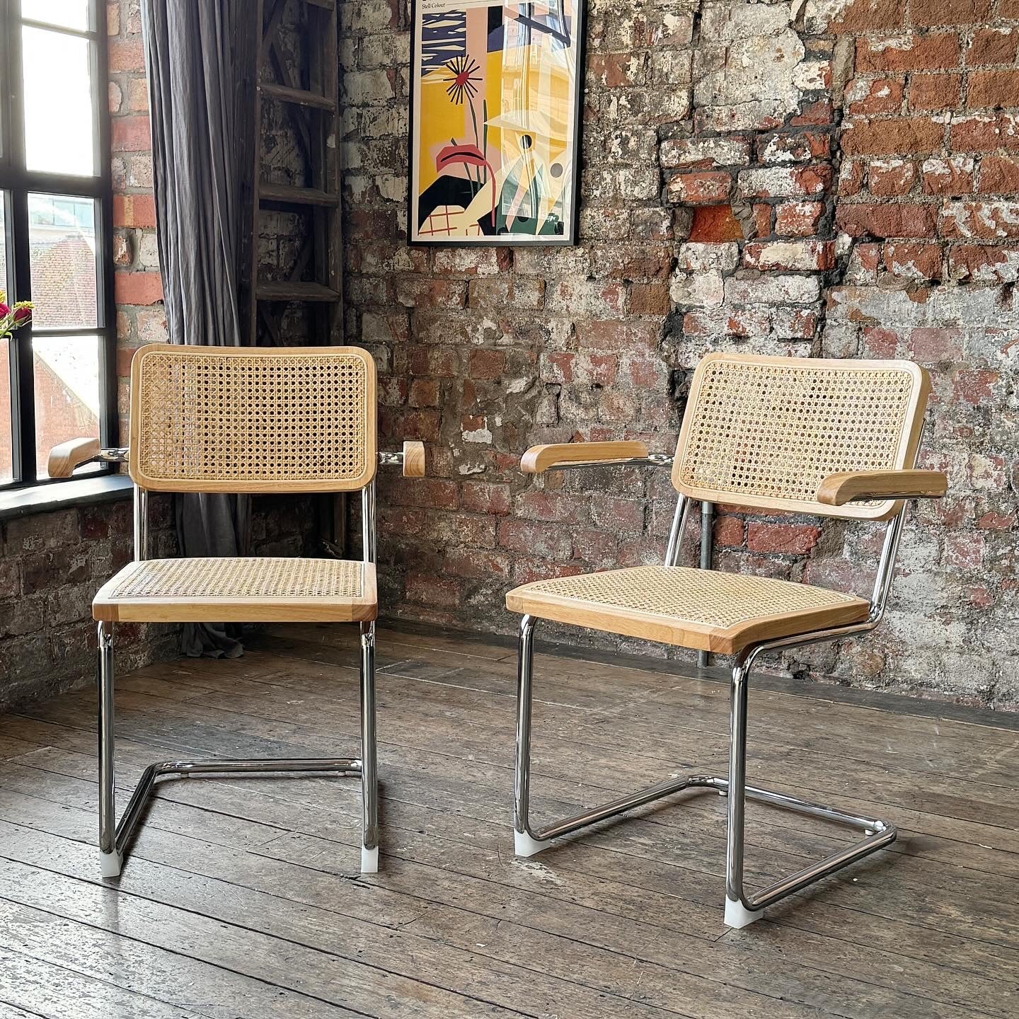 Brooklyn Rattan Chair with Arms (2pk)