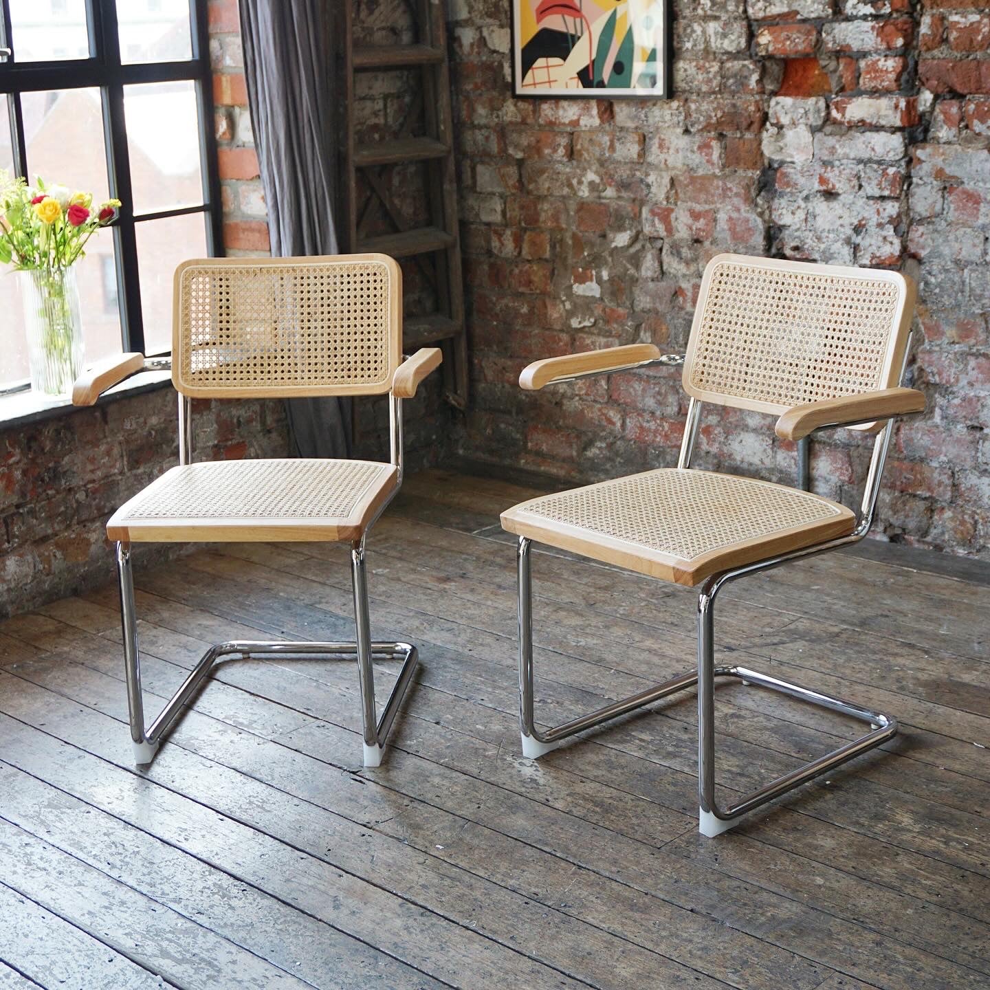 Brooklyn Rattan Chair with Arms (2pk)