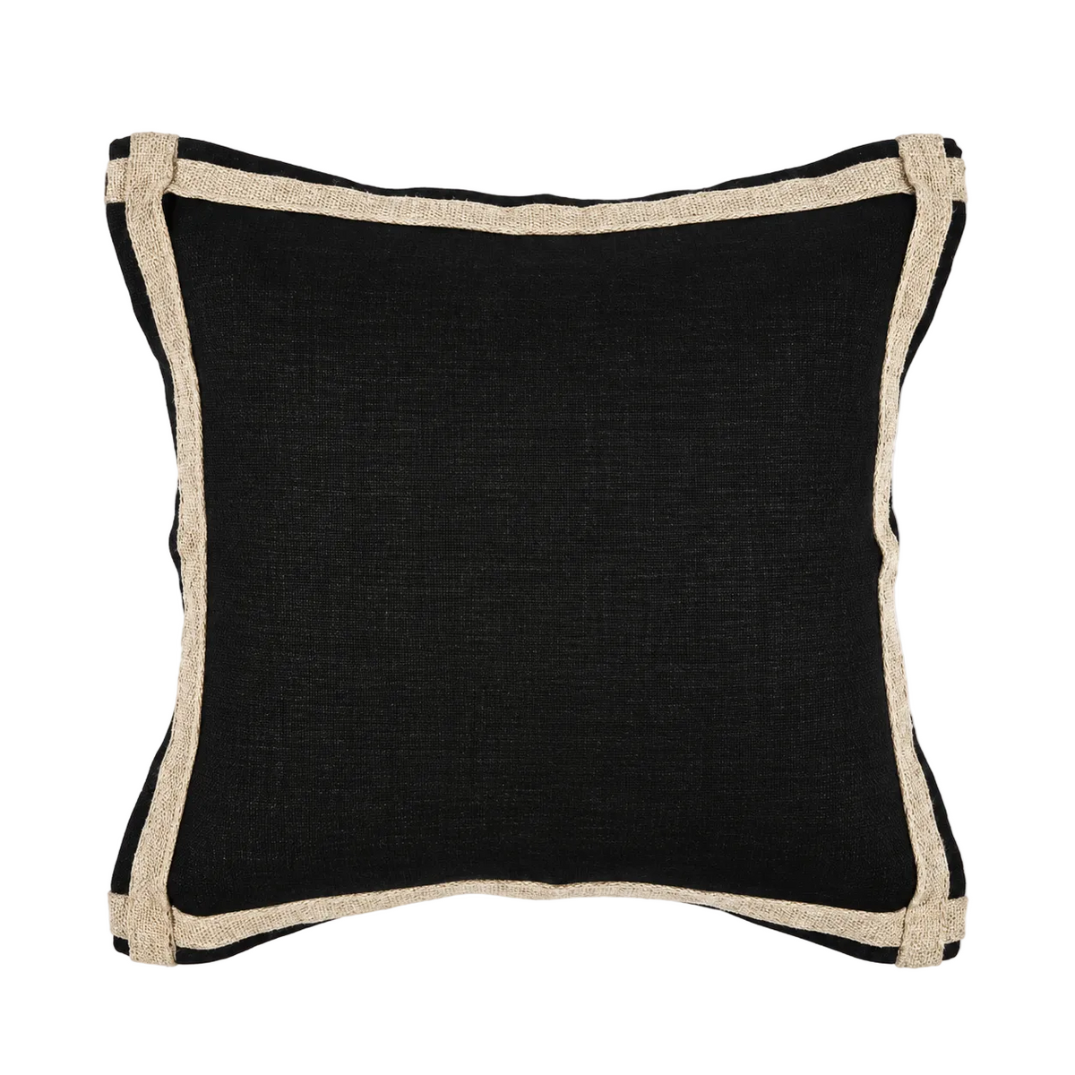 Kakomu Cushion in Noir 50 x 50cm