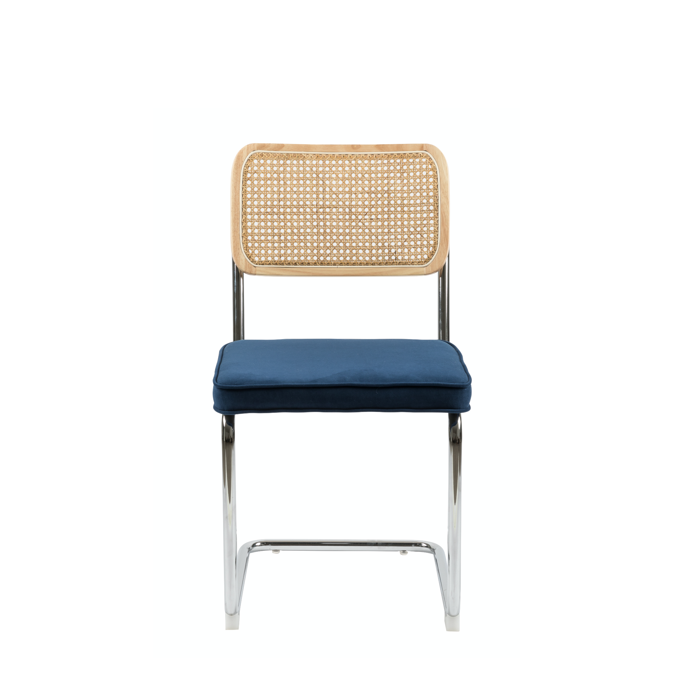 Brooklyn Rattan Chair Blue (2pk)