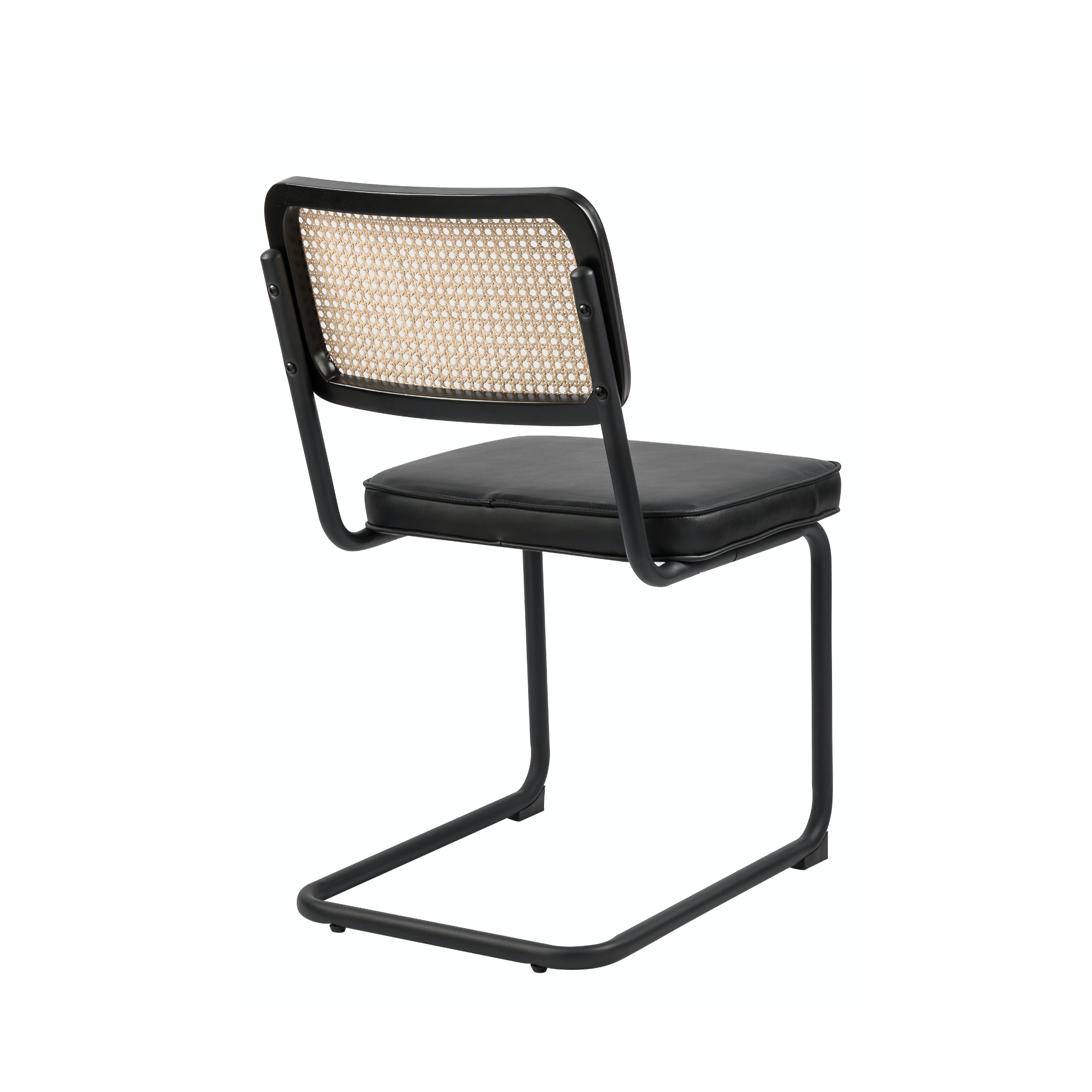 Brooklyn Rattan Chair Black (2pk)