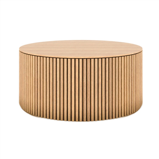 Cruz Solid Mindi Wood Coffee Table