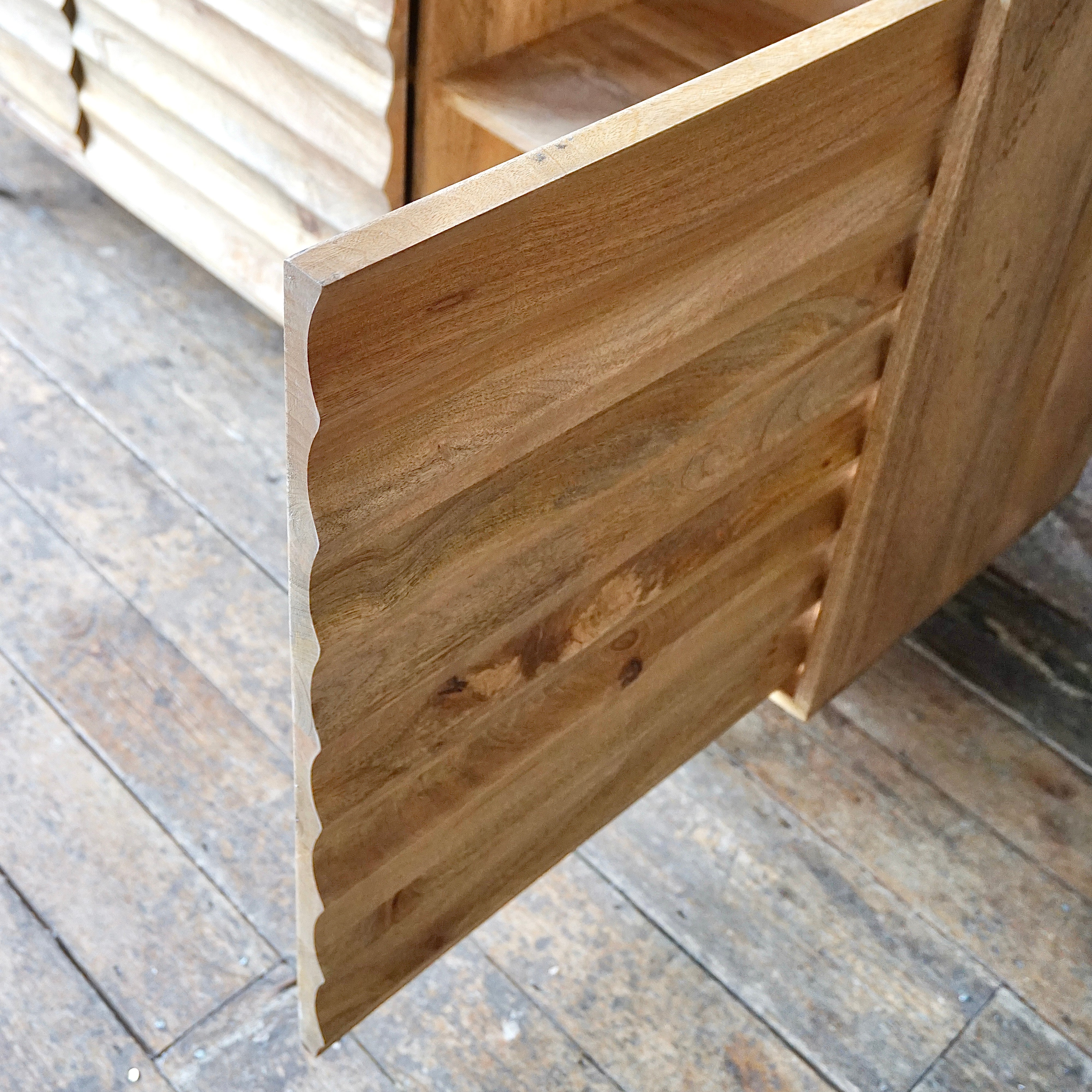 Daria Solid Mango Wood Large 3 Door Sideboard