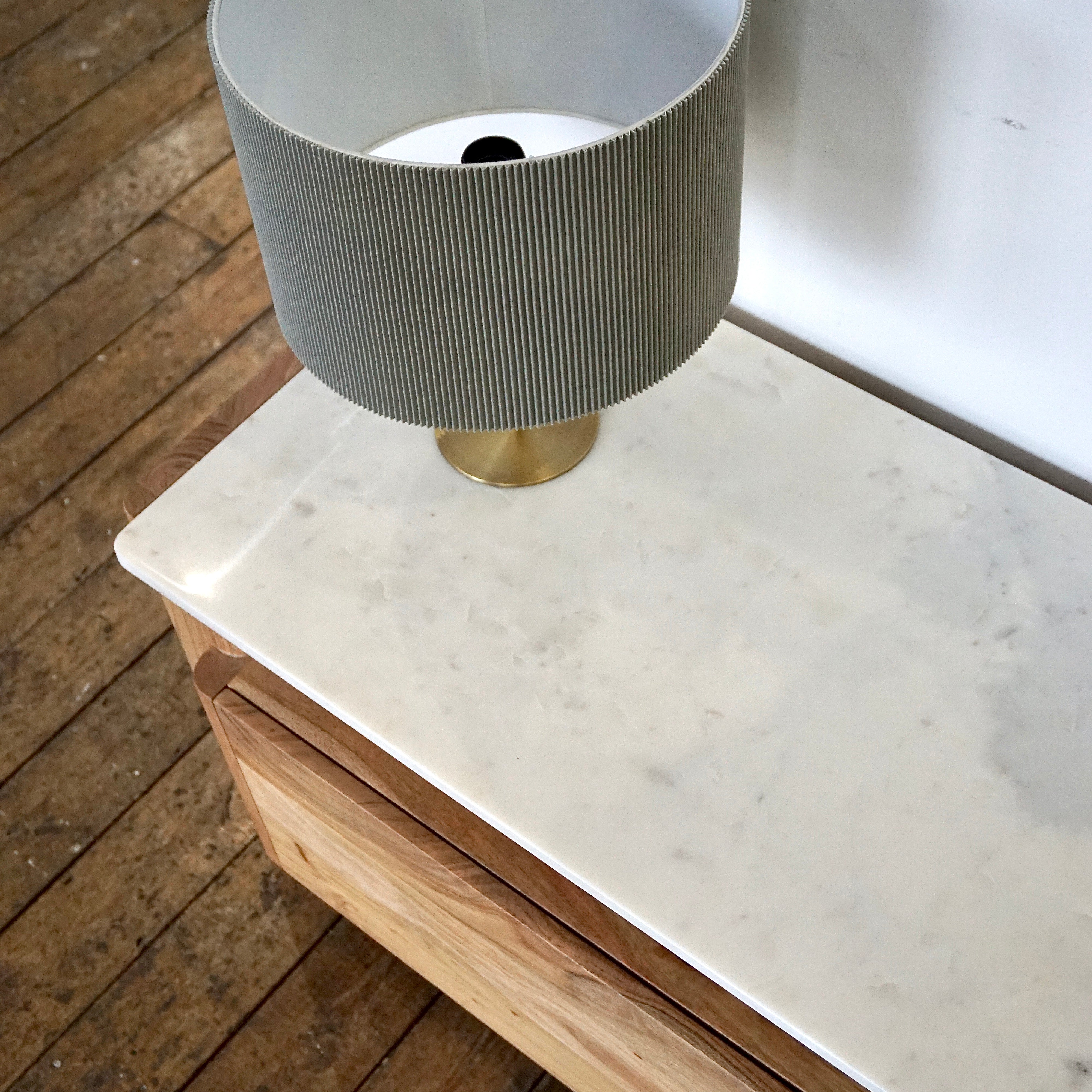 Bali Solid Acacia Wood & Marble Large TV Unit