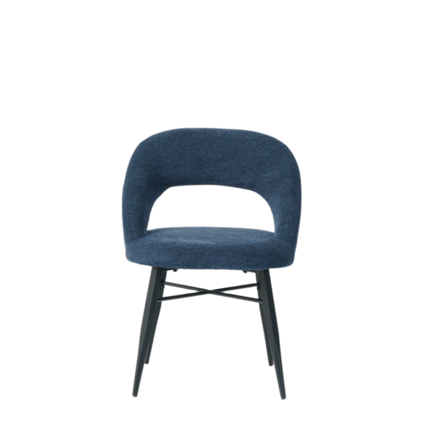Ellie Dining Chairs in Blue (2pk)