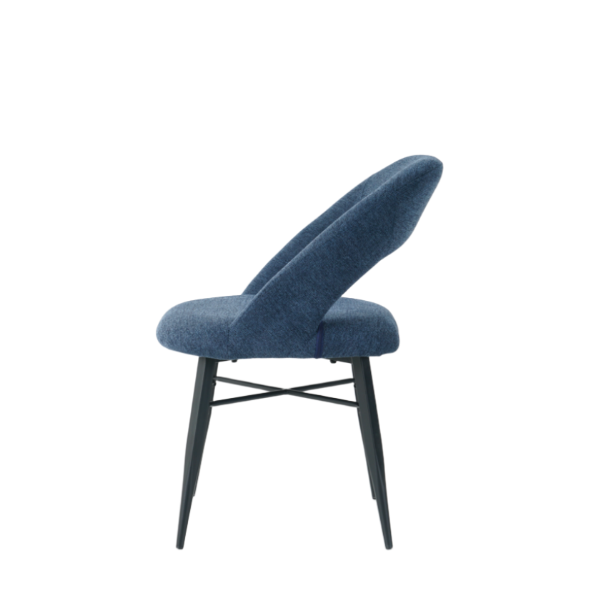 Ellie Dining Chairs in Blue (2pk)