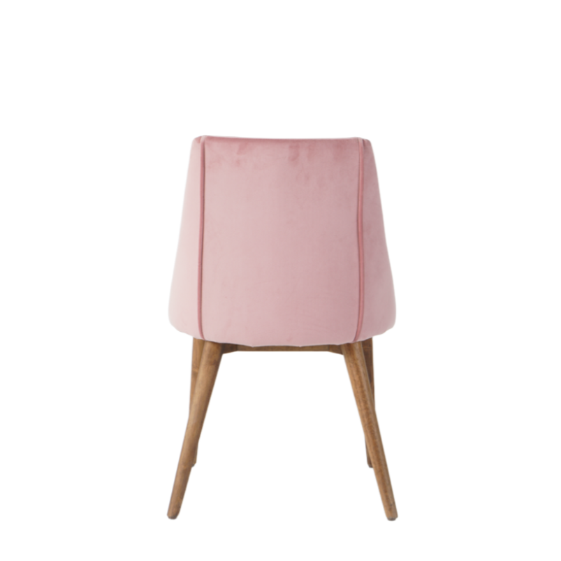 Carina Dining Chairs in Blush Pink (2pk)