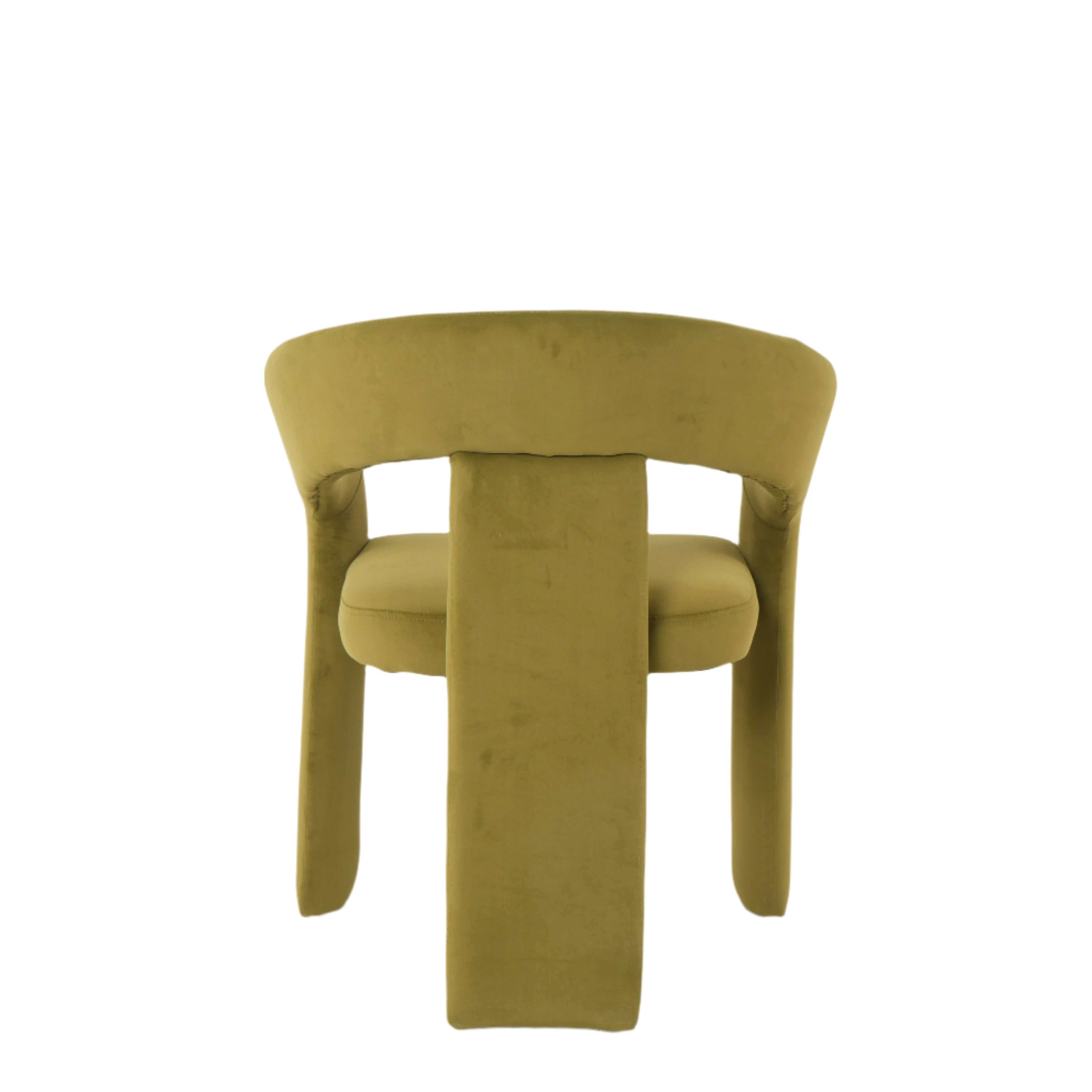 Eva Dining Chairs in Olive Green (2pk)