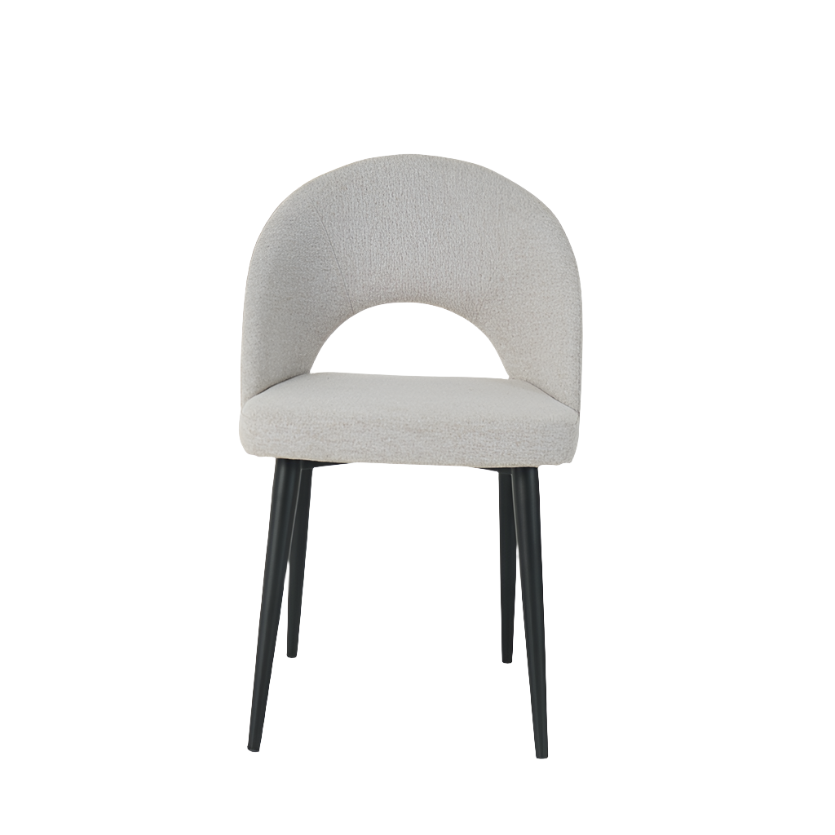 Bella Dining Chairs in Stone (2pk)