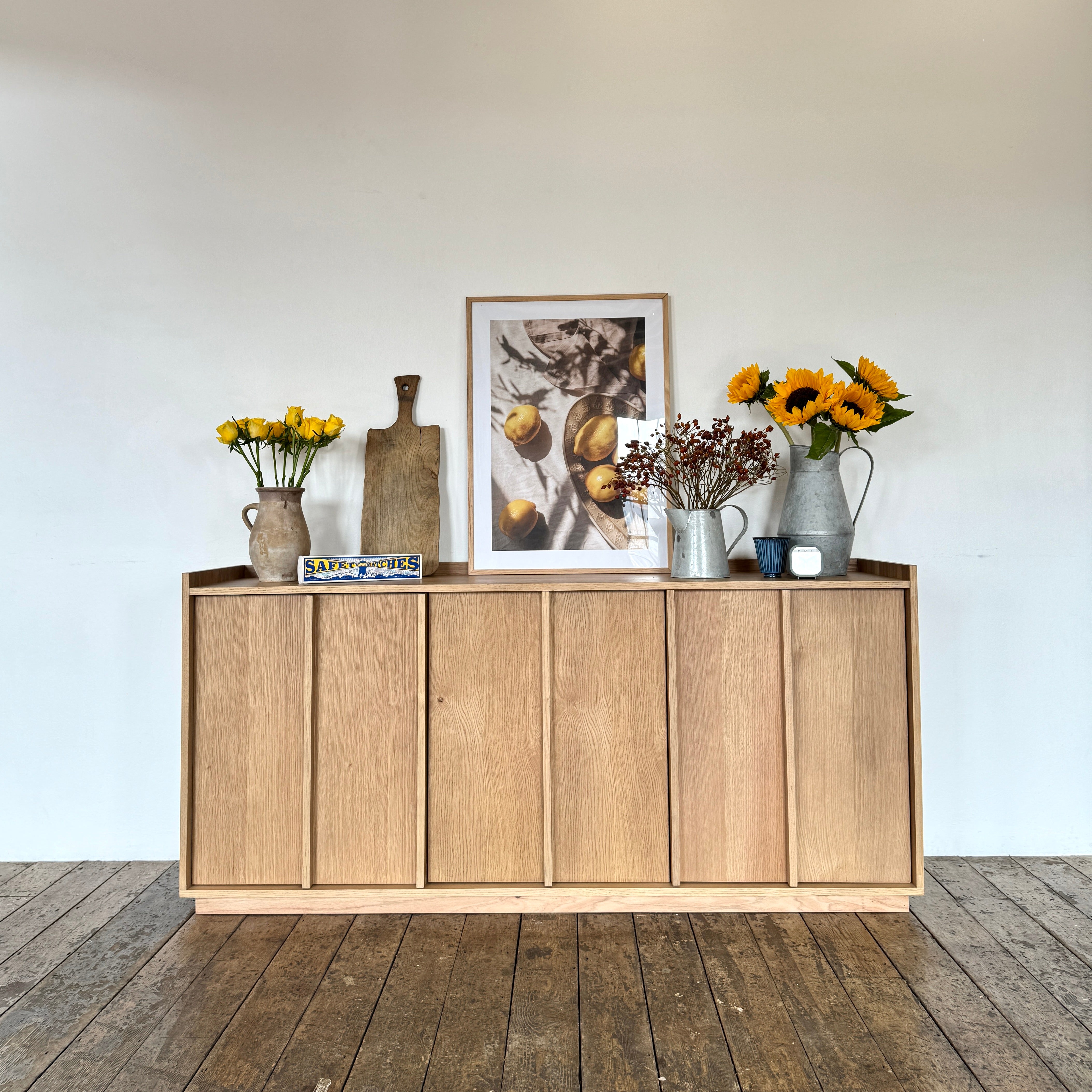 Kyoto Sideboard in Natural Smoked Oak