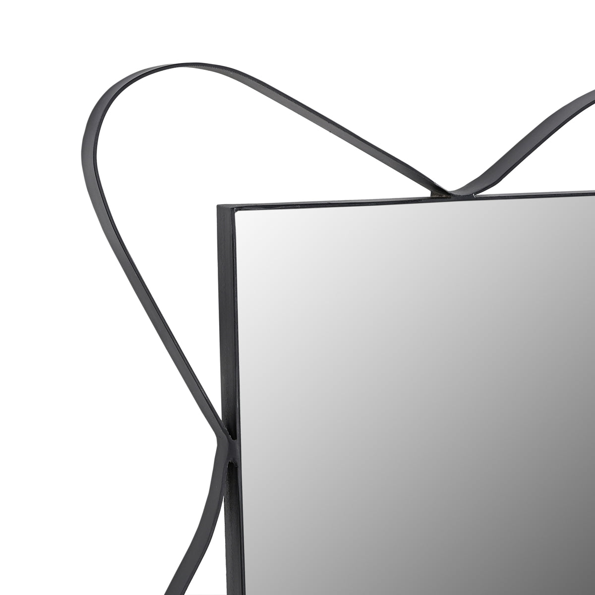 Kagami Mirror with a Metal Frame