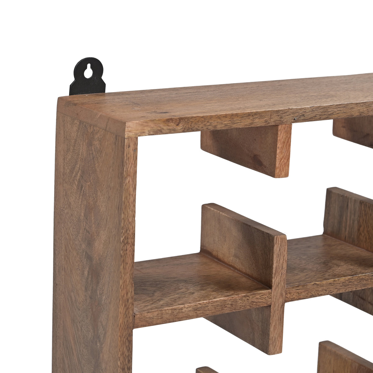 Magu Cup Shelf 3 by 3 in Light Brown