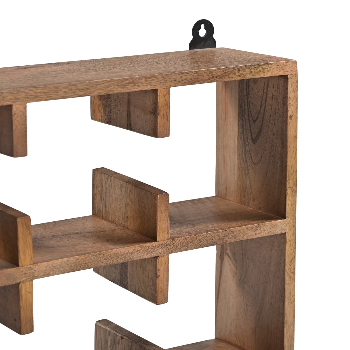 Magu Cup Shelf 3 by 3 in Light Brown