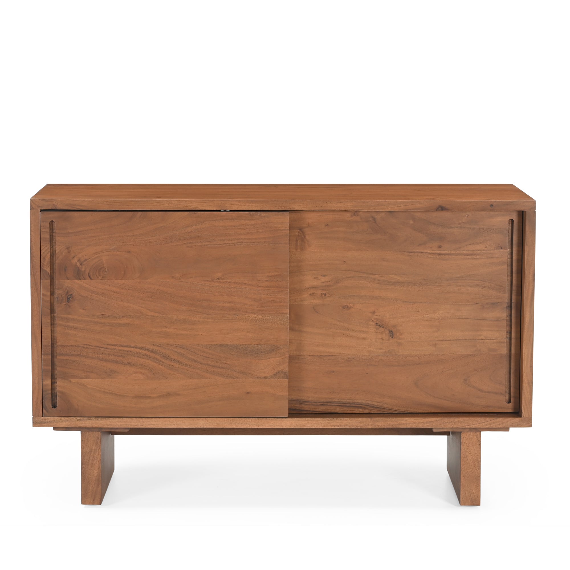 Kanso Solid Acacia Wood 2 Door Sideboard Honey Brown