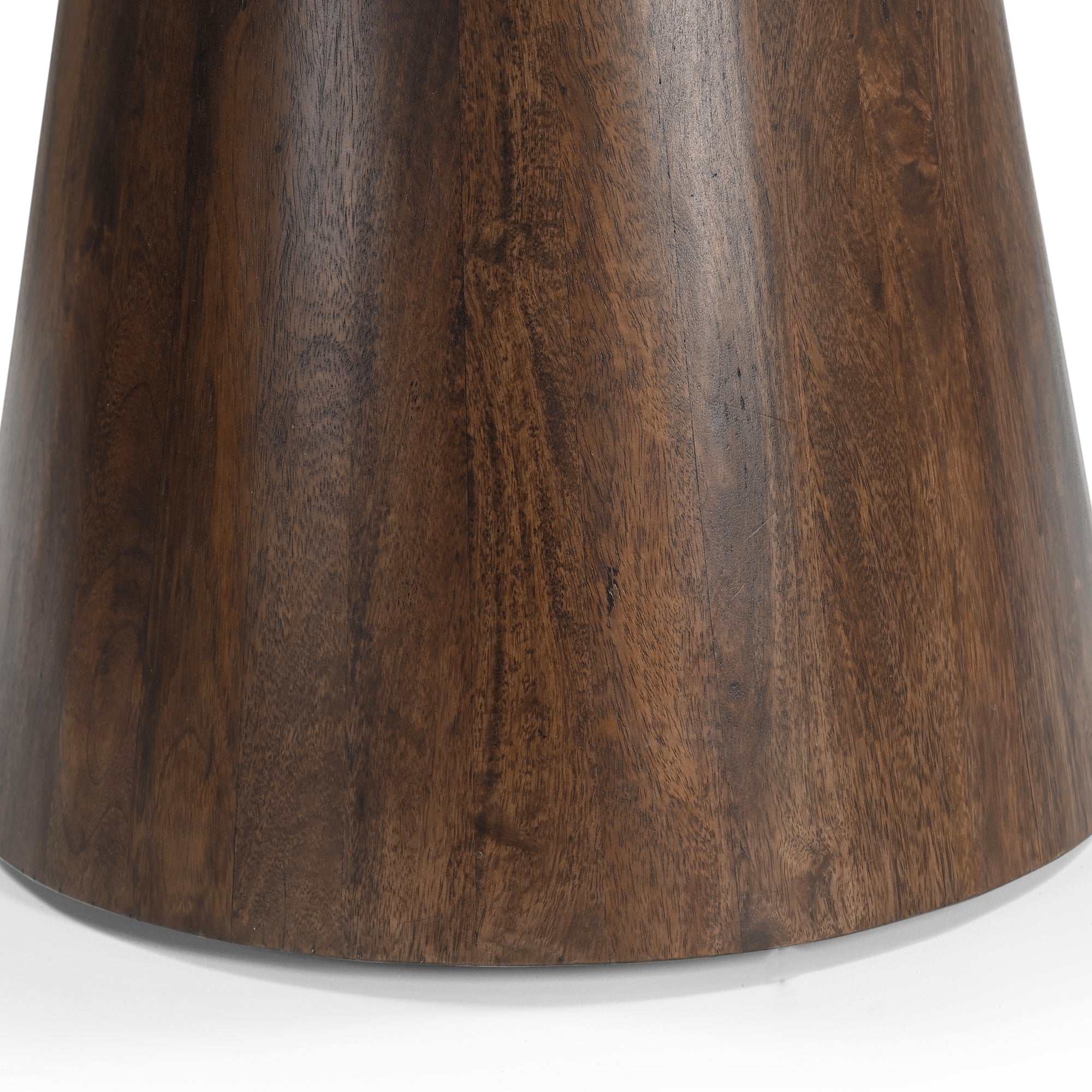 Bronx Solid Mango Wood Dining Table Walnut (2 Sizes)