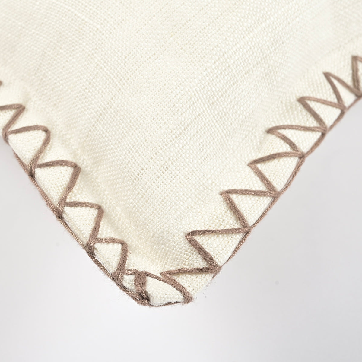 Kanji Cushion in White Oak 50 x 50cm