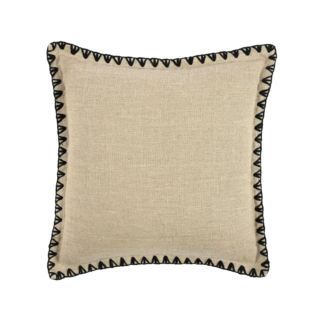 Kanji Cushion in Sand 50 x 50cm