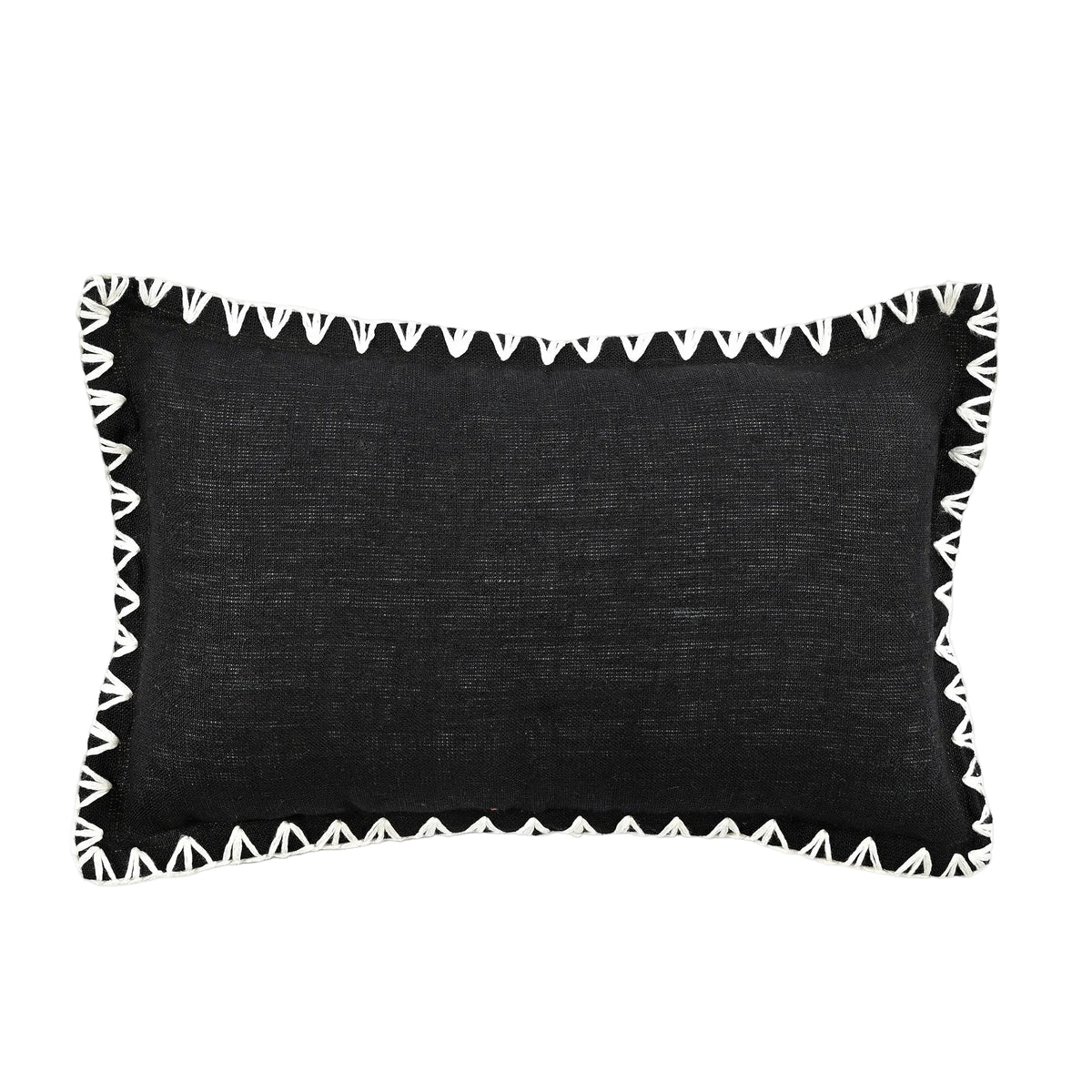 Kanji Cushion Charcoal 30 x 50cm