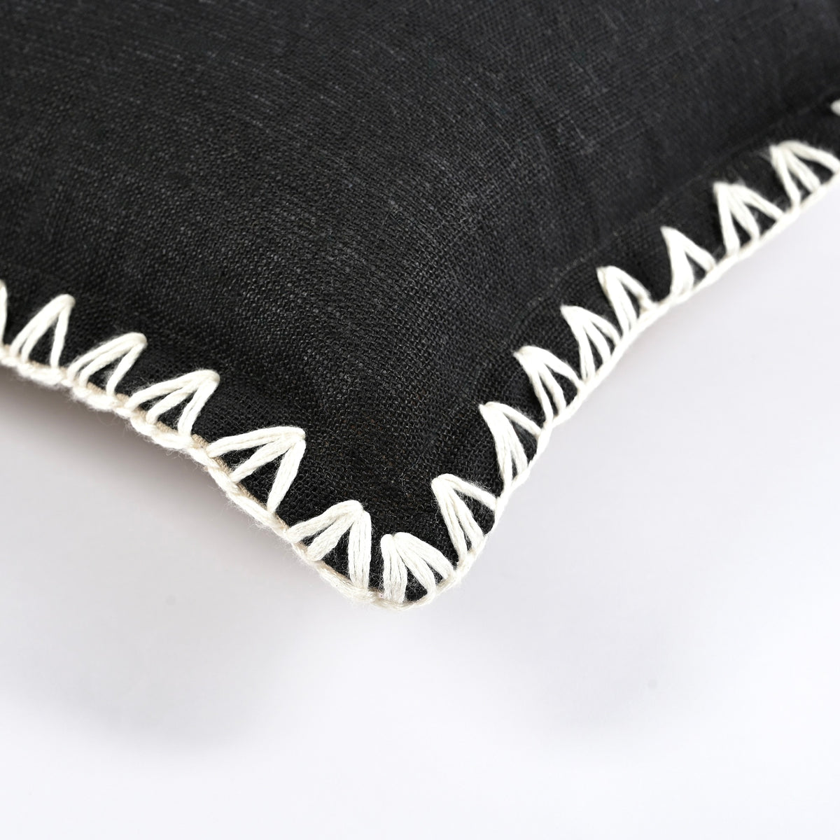 Kanji Cushion Charcoal 30 x 50cm