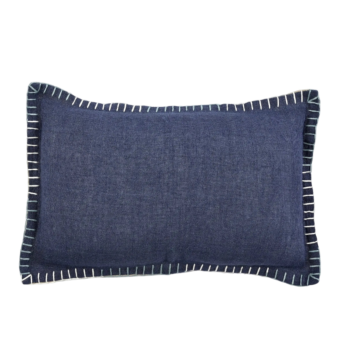 Ketto Cushion in Deep Blue 30 x 50cm