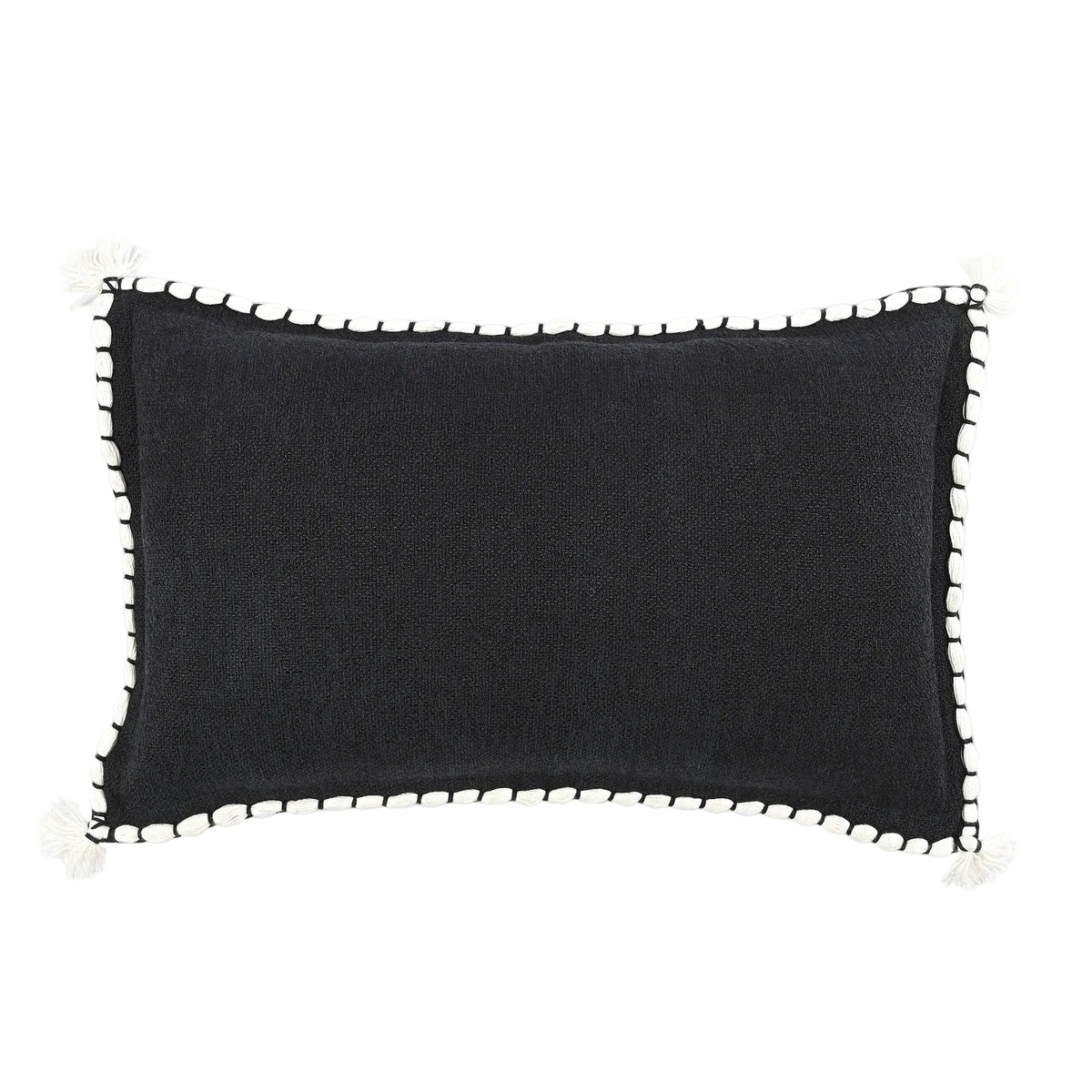 Ropa Cushion in Noir 30 x 50cm