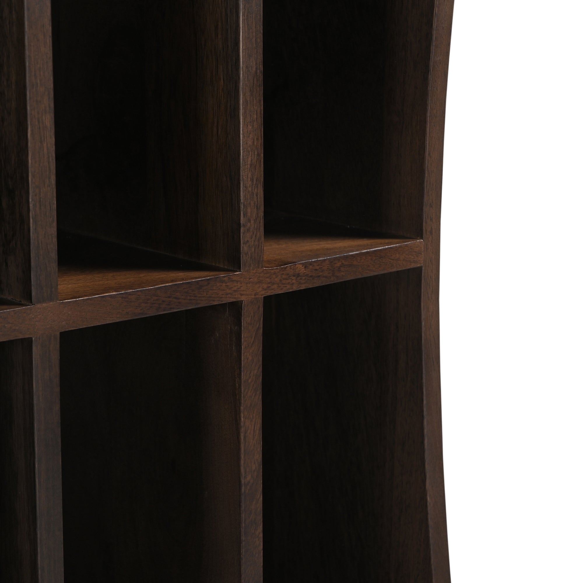 Wax Solid Mango Wood Vinyl Storage Small Sideboard