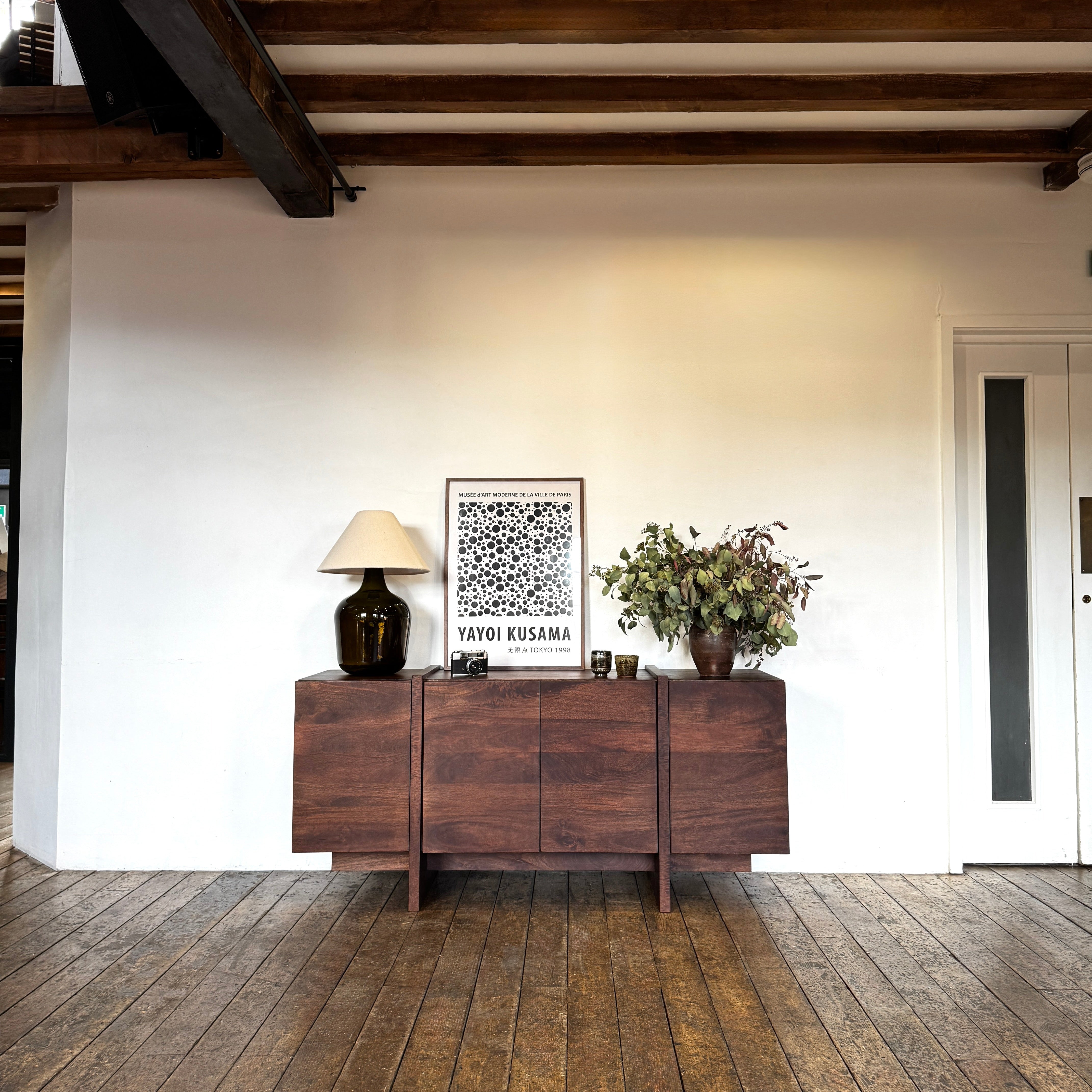 Takara Solid Mango Wood Sideboard Brown