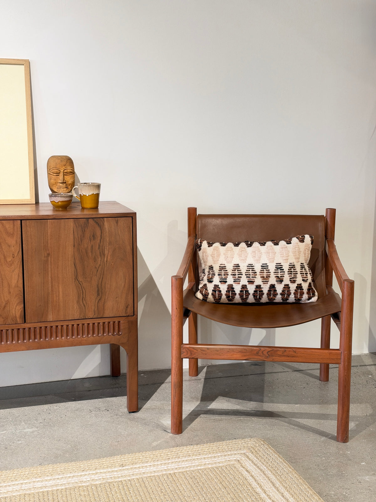 Hudson Solid Acacia Wood Large Sideboard (160cm)