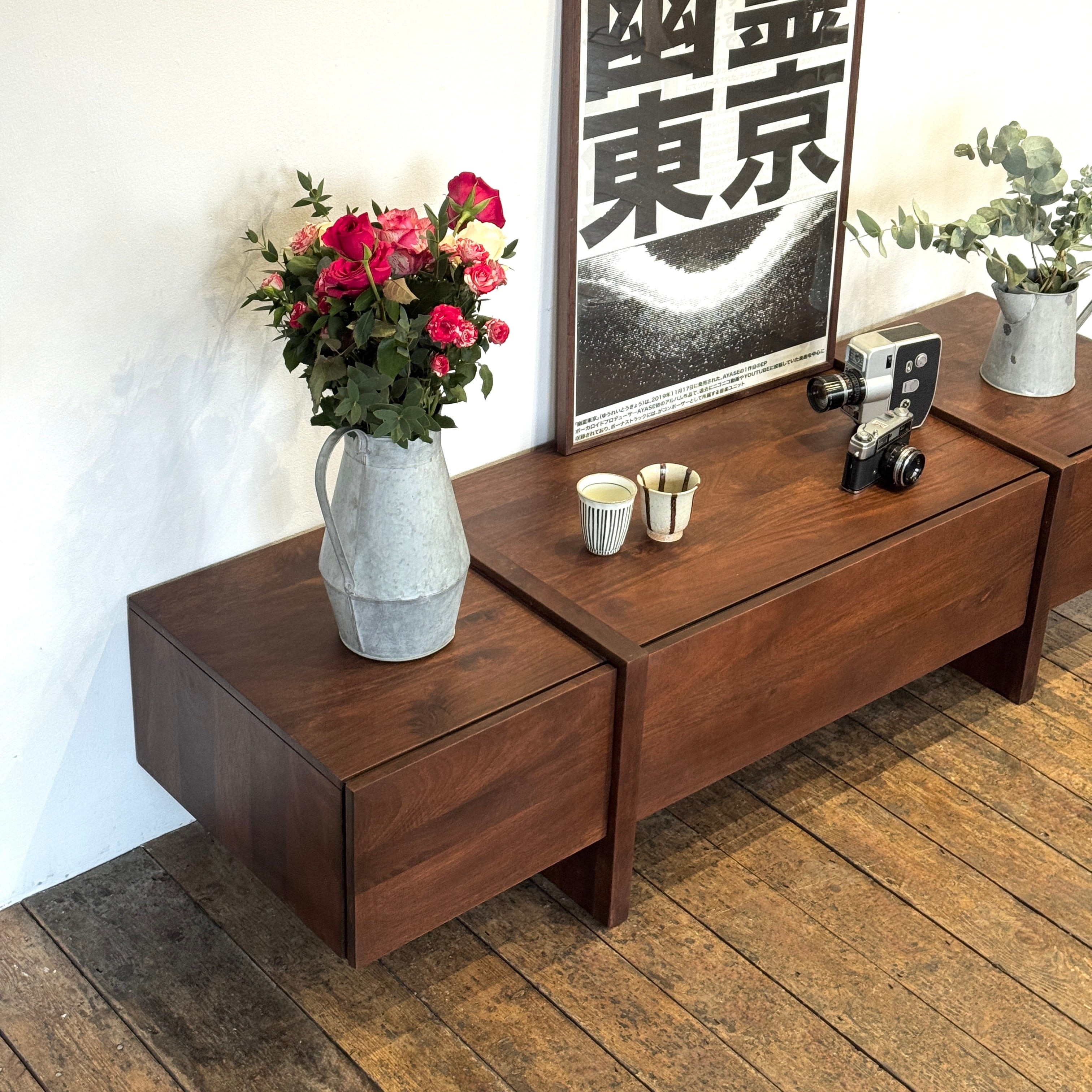 Takara Solid Mango Wood Medium TV Unit in Brown