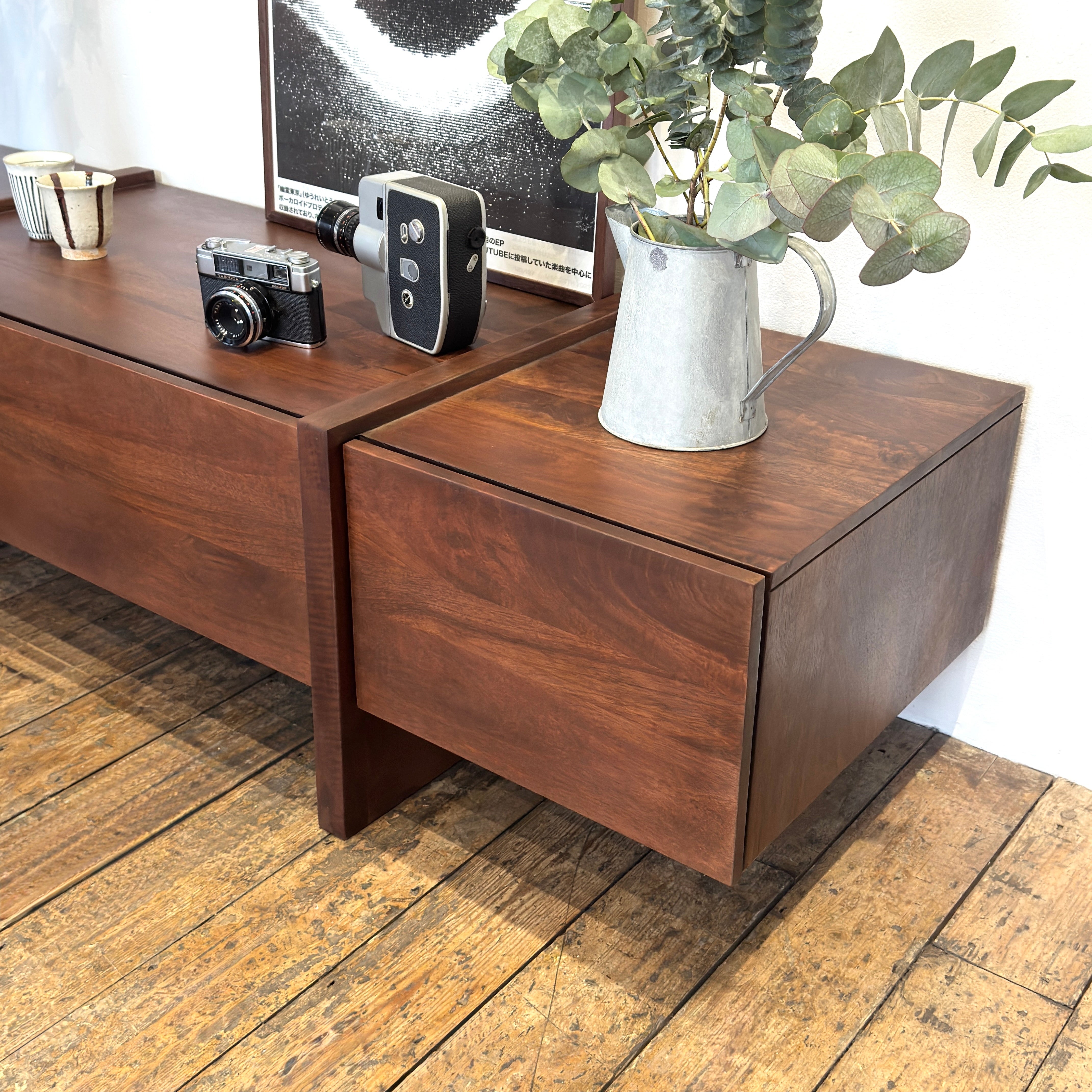 Takara Solid Mango Wood Medium TV Unit in Brown