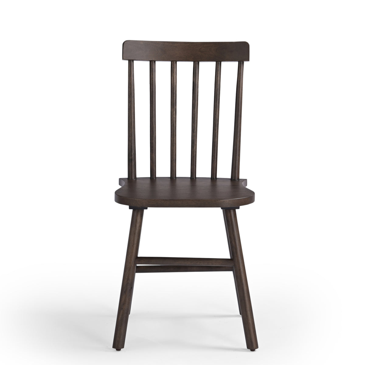 Elka Solid Mango Wood Dining Chair Brown
