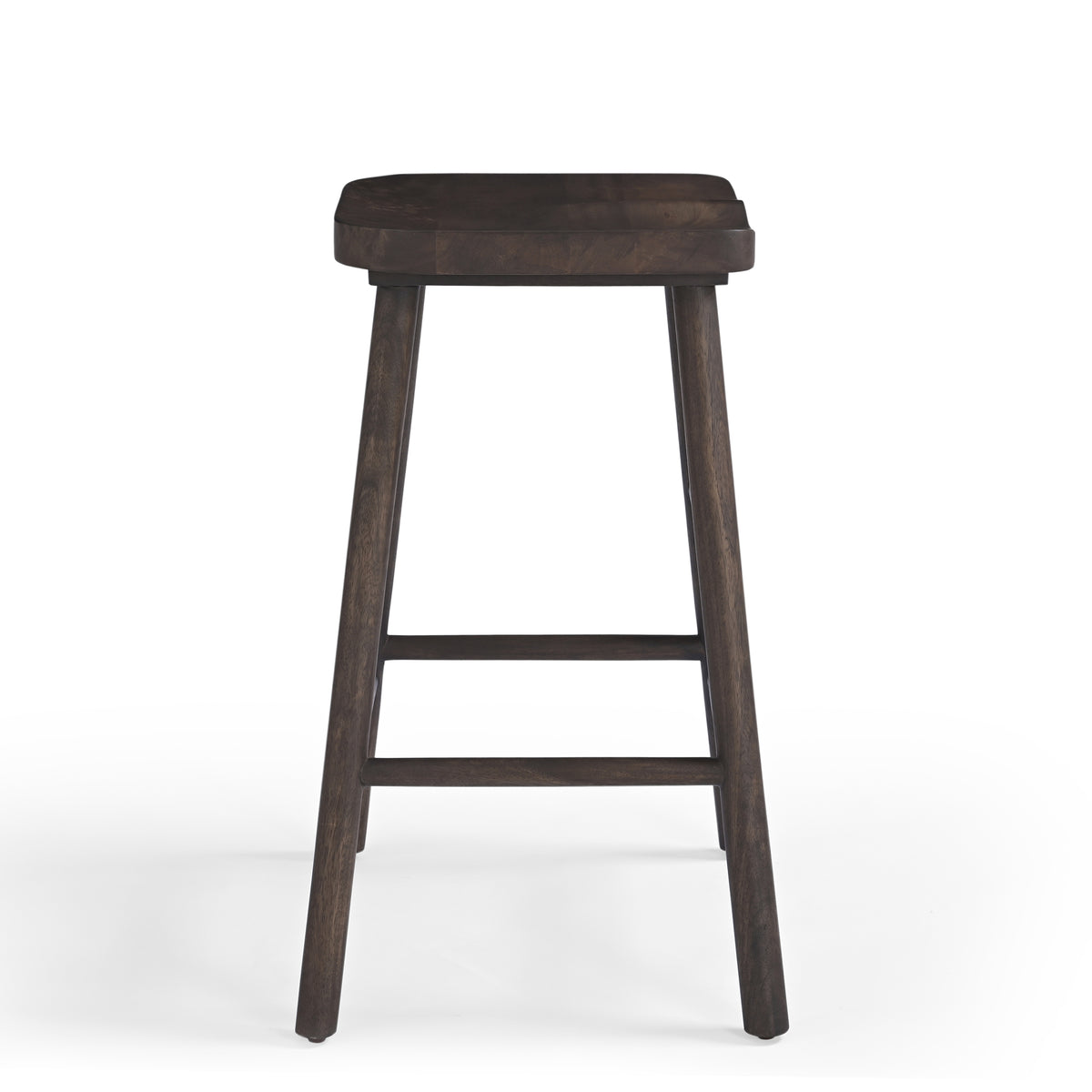 Kigi Solid Mango Wood Kitchen Stool Natural