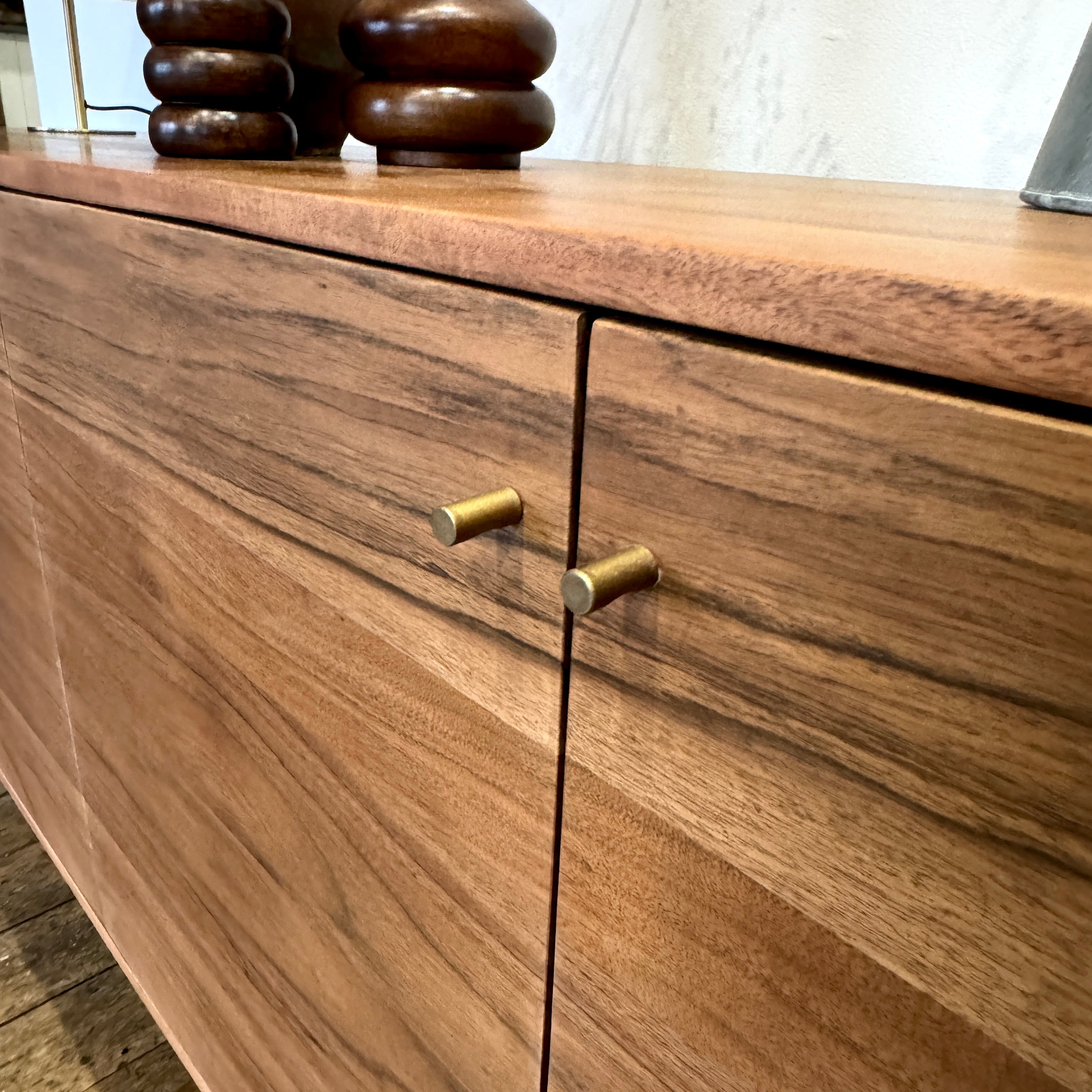 Lucca Solid Acacia Wood Large 4 Door Sideboard