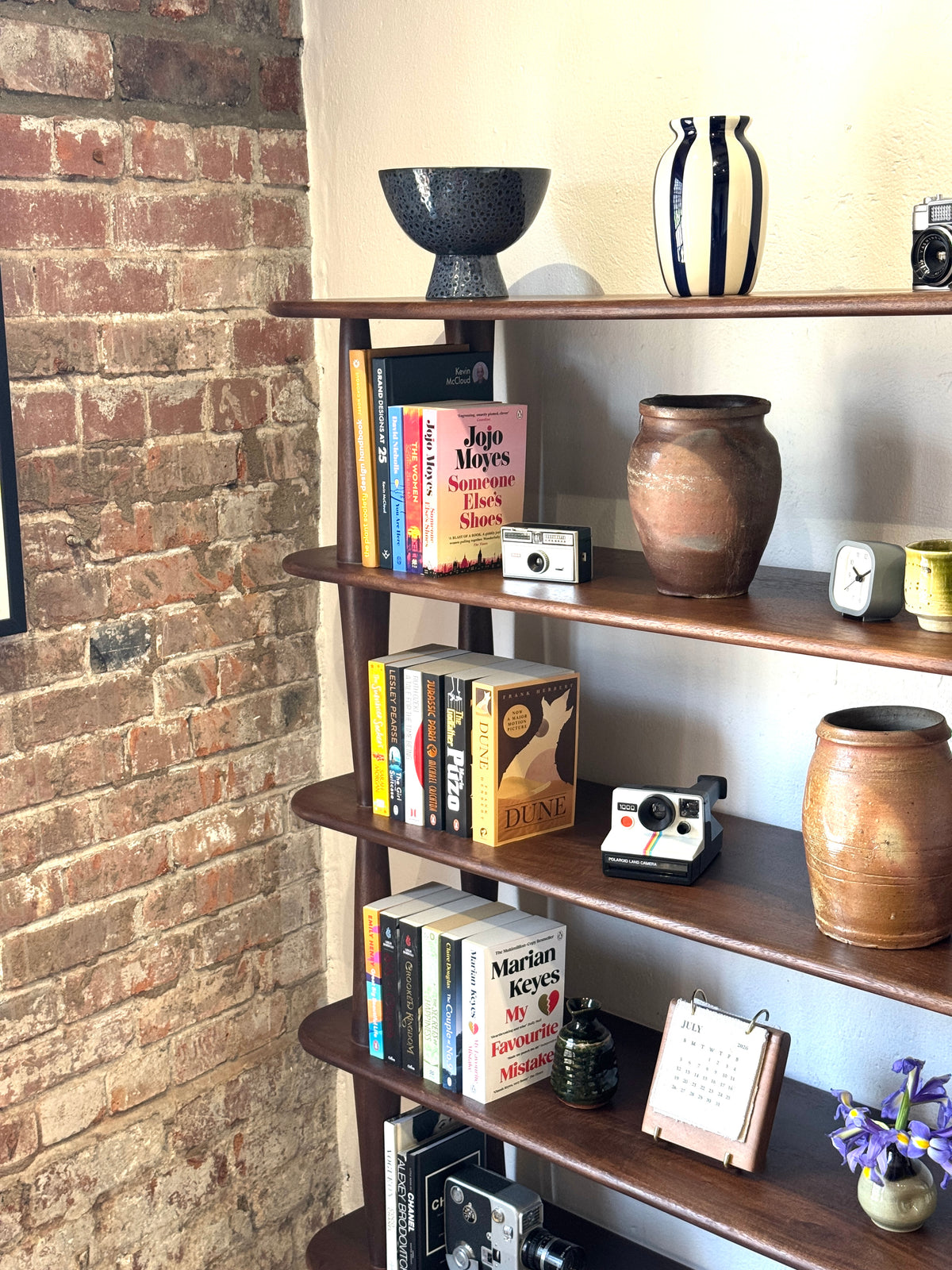 Lyon Solid Mango Wood Shelving Unit Brown