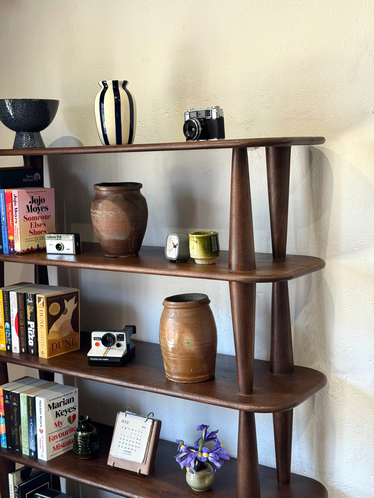 Lyon Solid Mango Wood Shelving Unit Brown