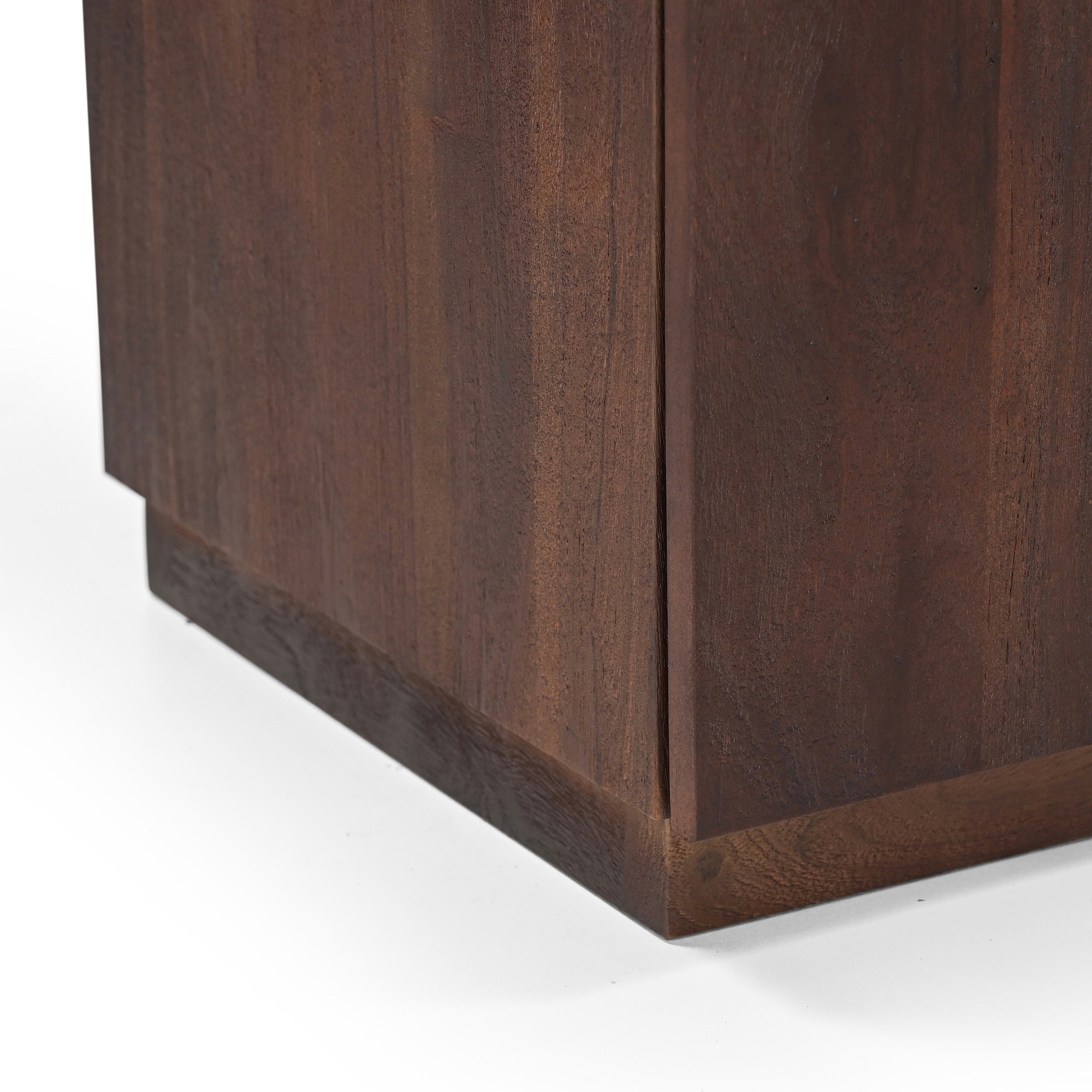 Avery Solid Mango Wood Sideboard in Brown (90cm)