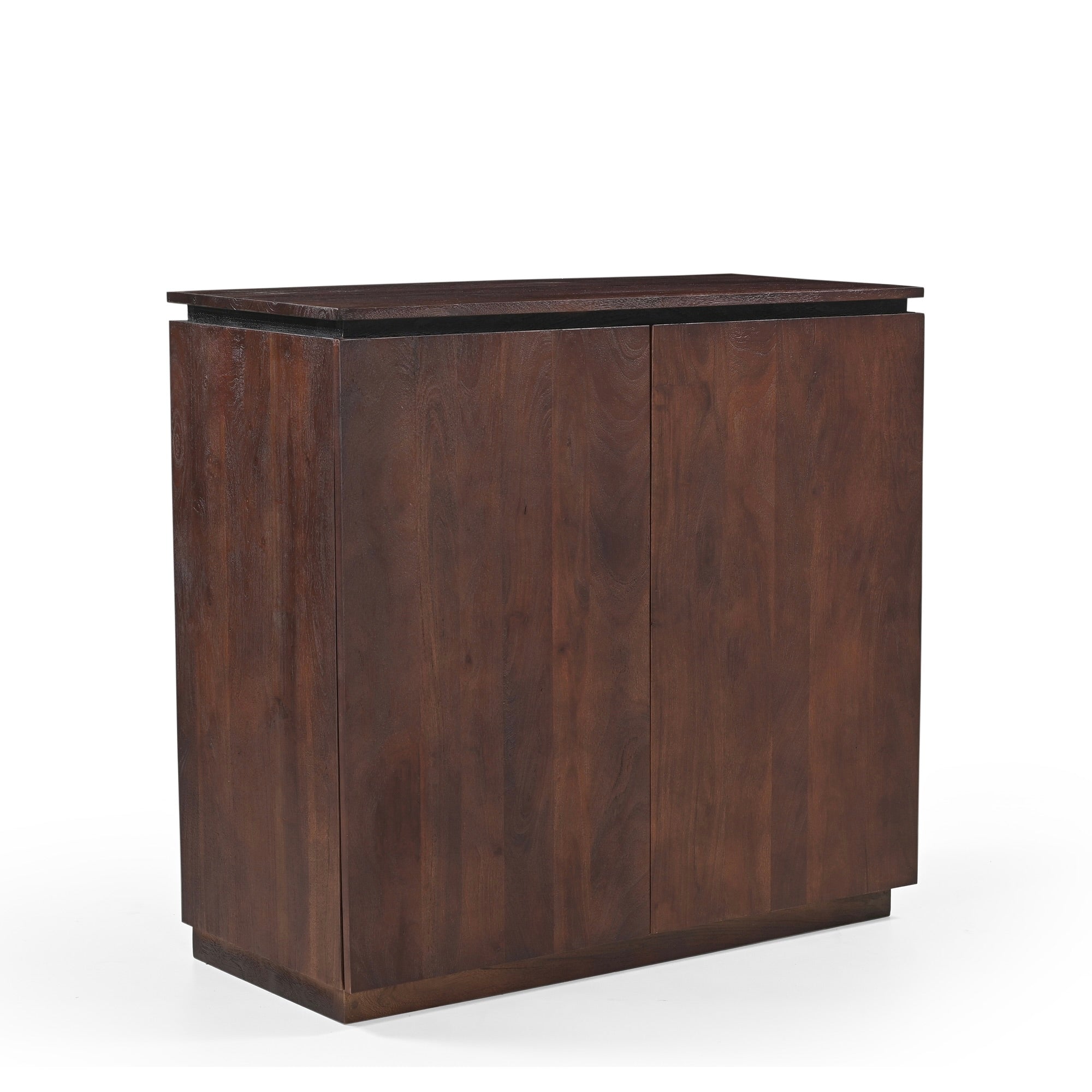 Avery Solid Mango Wood Sideboard in Brown (90cm)