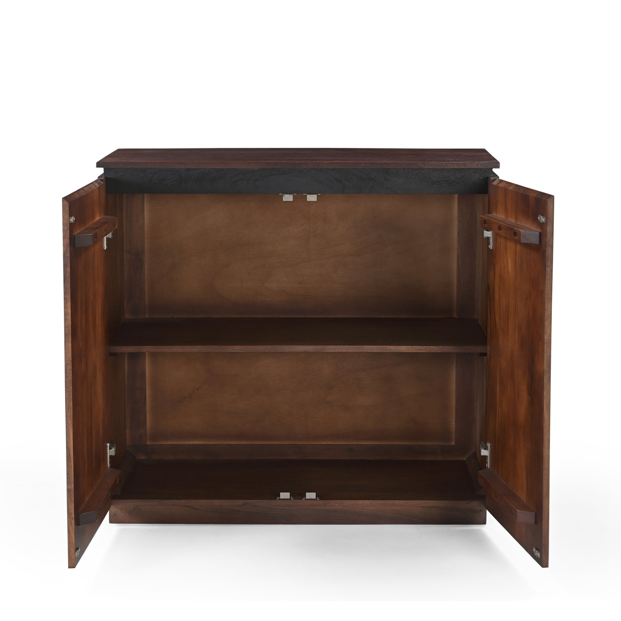 Avery Solid Mango Wood Sideboard in Brown (90cm)