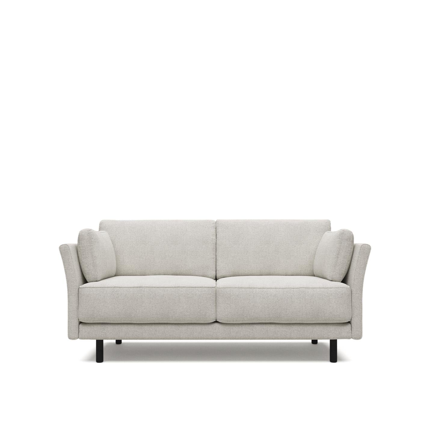 Sofia 2 Seater Sofa - White Fleece