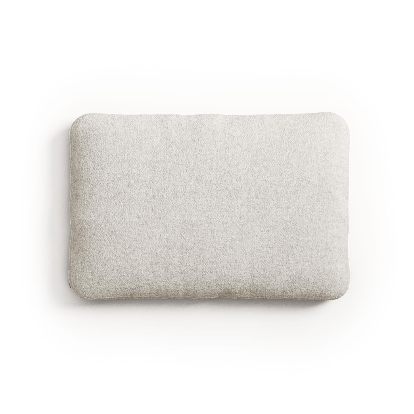 Lund Cushion - White Fleece